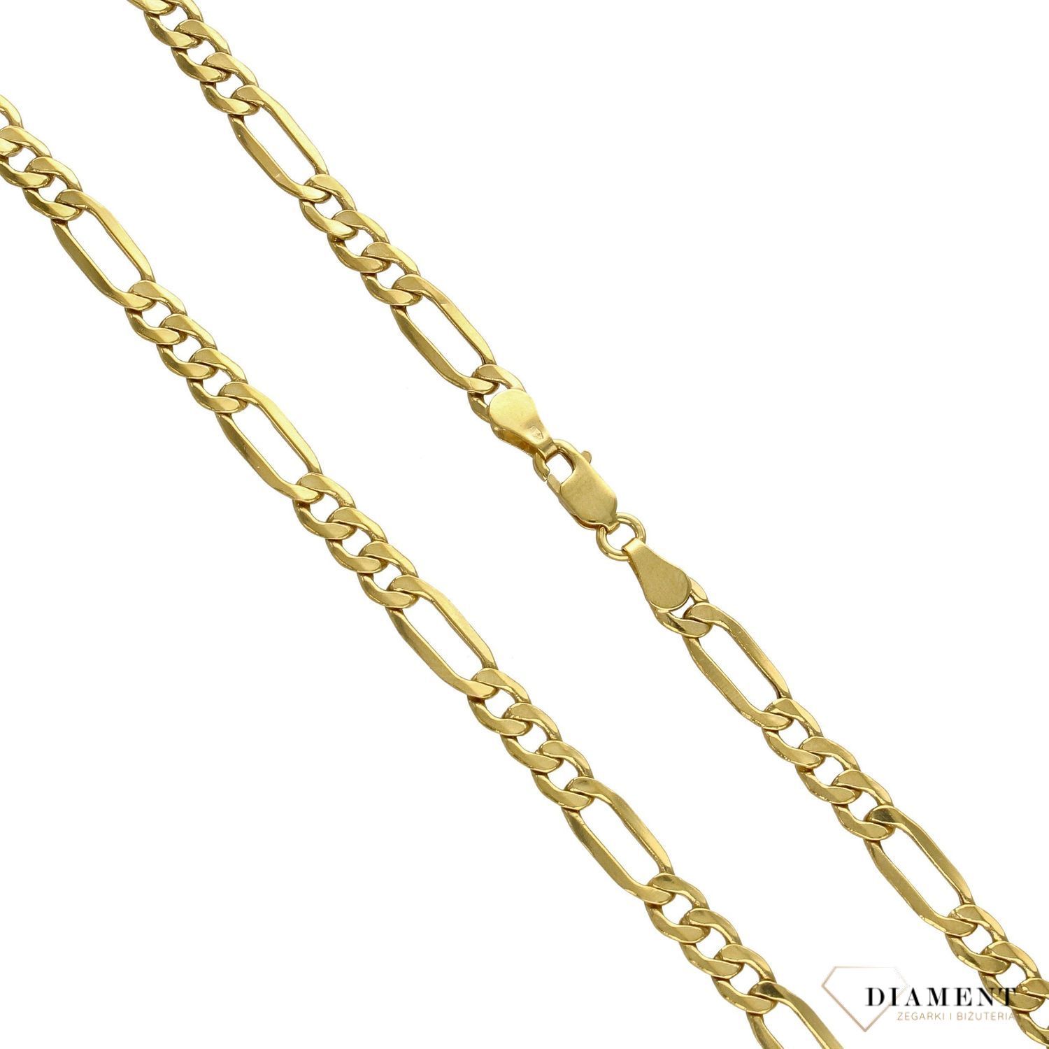 Złoty łańcuszek 585 Figaro 5 mm DIA-LAN-3141-585 5mm (1).jpg